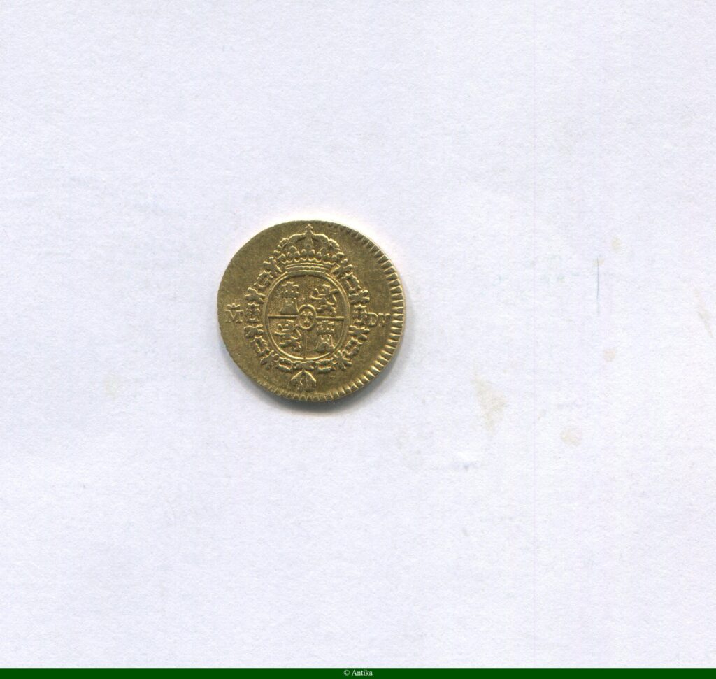 1/2 ESCUDO CHARLES III 1,69 gr Madrid