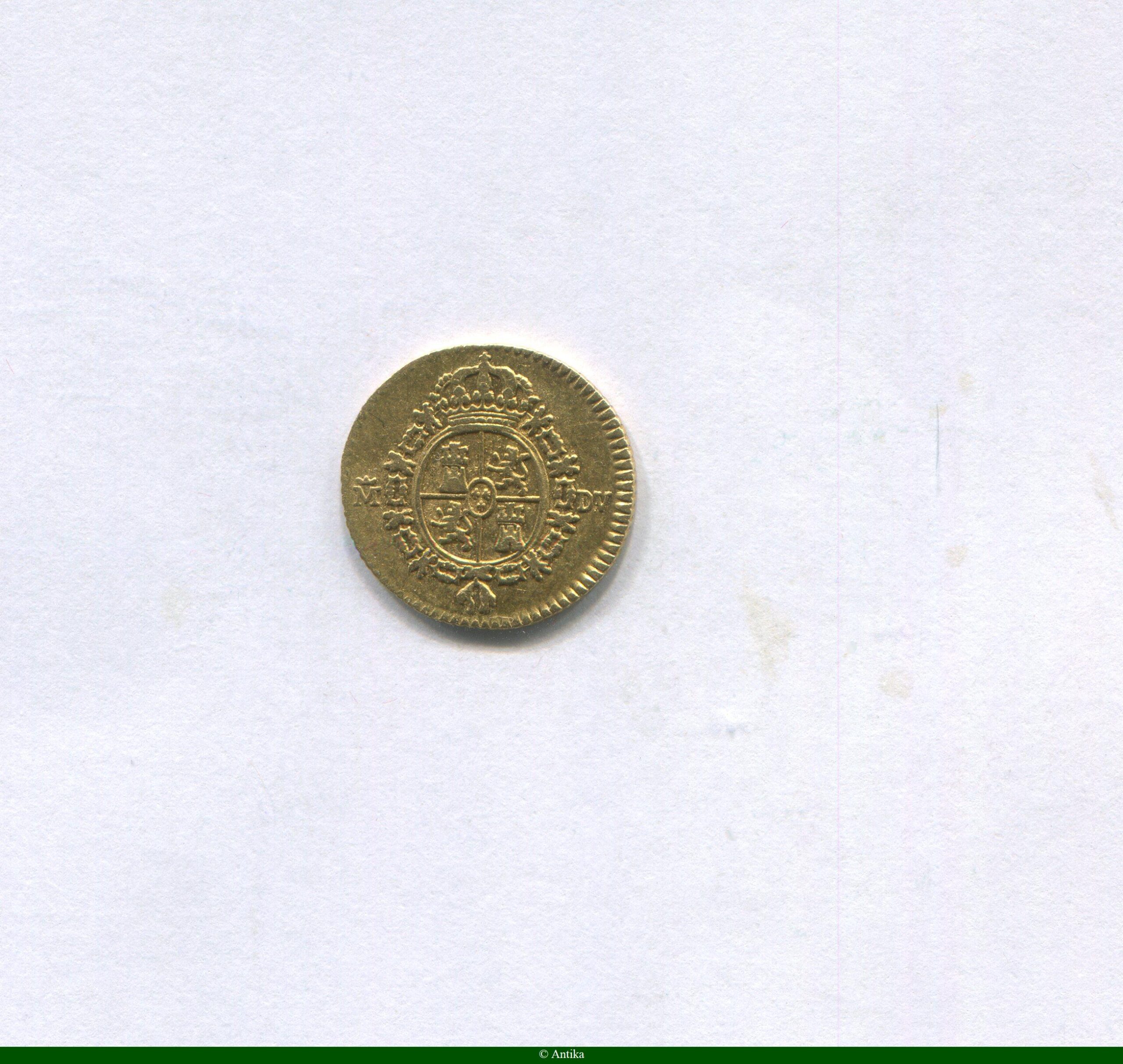 1/2 ESCUDO CHARLES III 1,69 gr Madrid