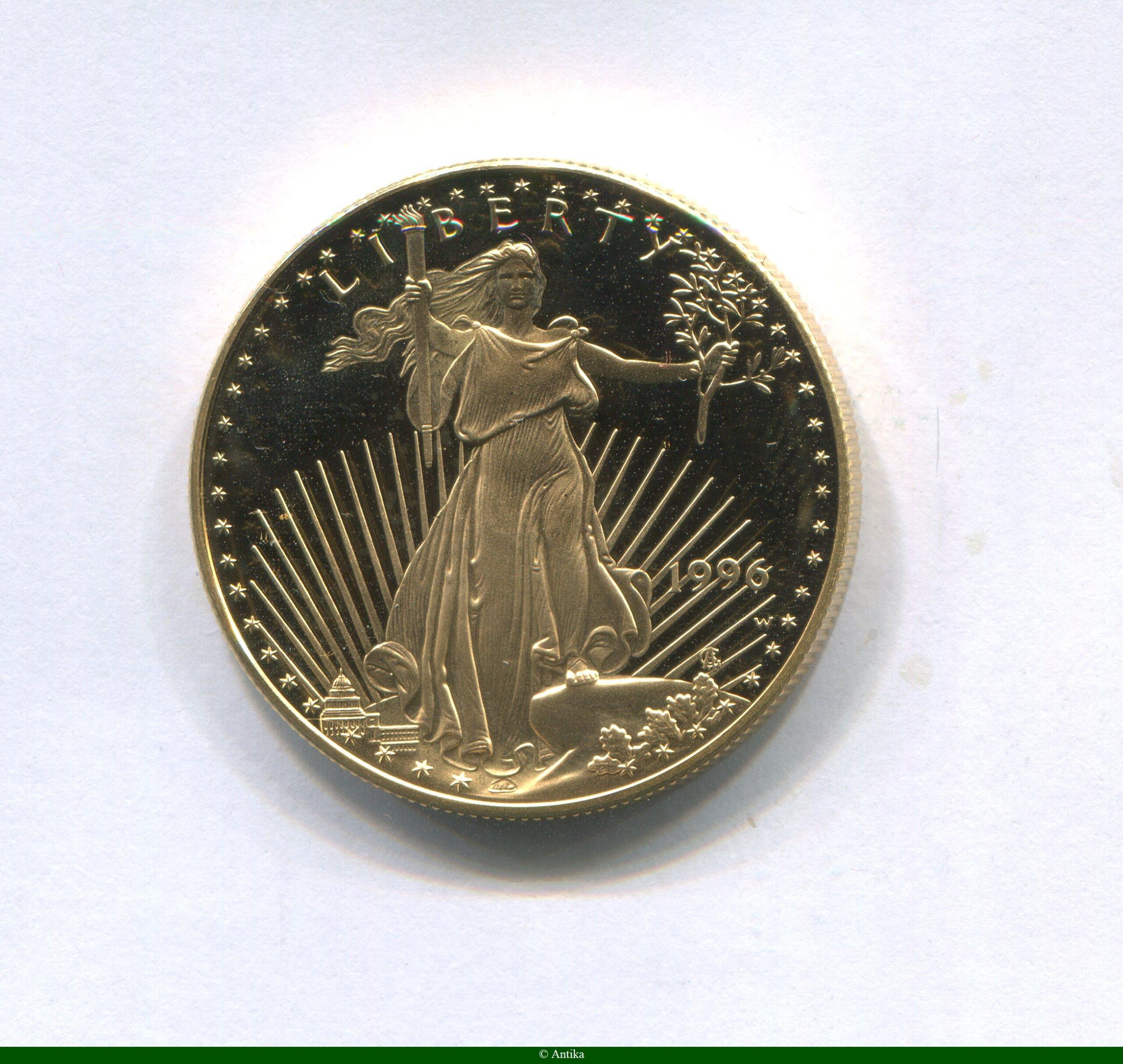 50 DOLLARS (ONCE) STATUE LIBERTE 33,93 gr