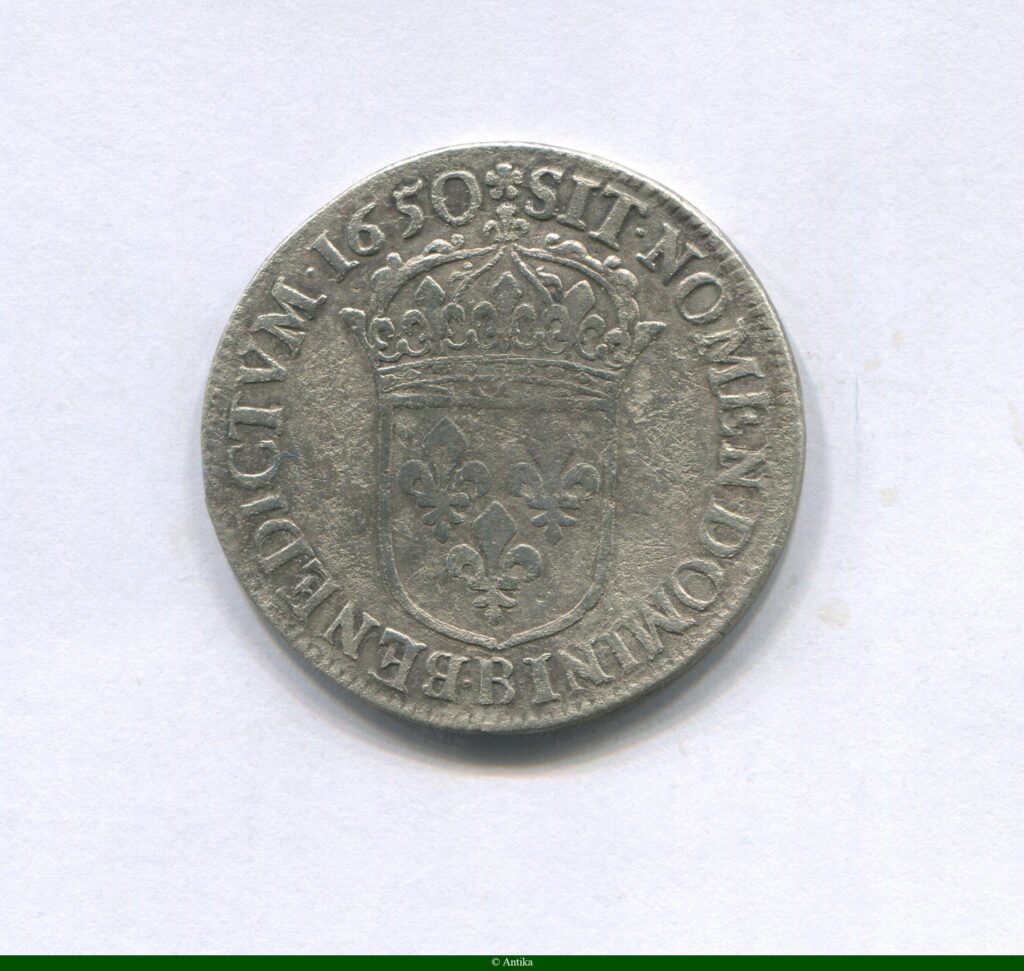 1/2 Ecu à la mèche longue