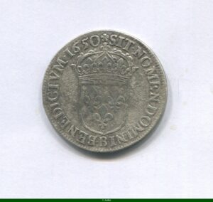 1/2 Ecu à la mèche longue