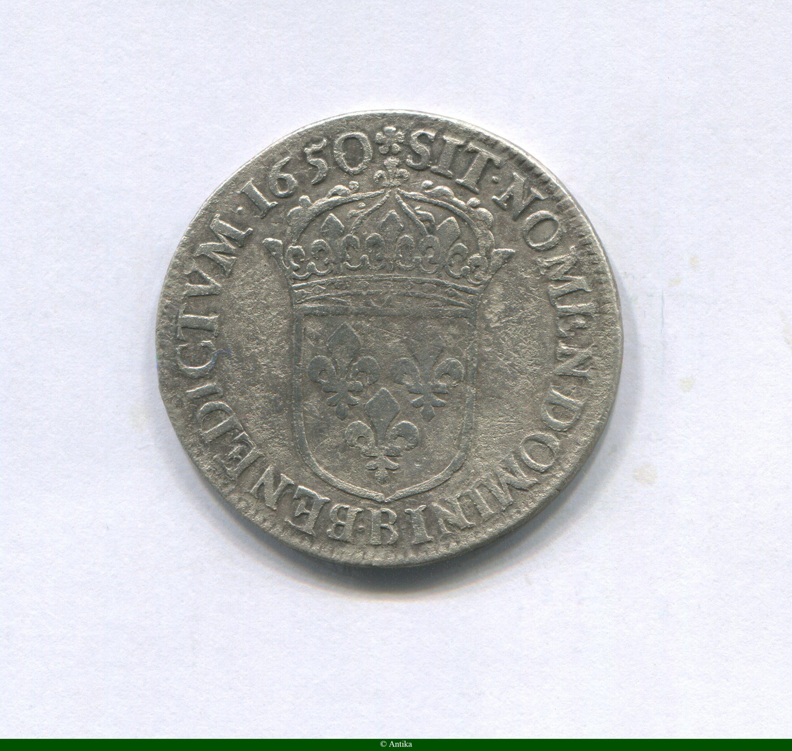 1/2 Ecu à la mèche longue