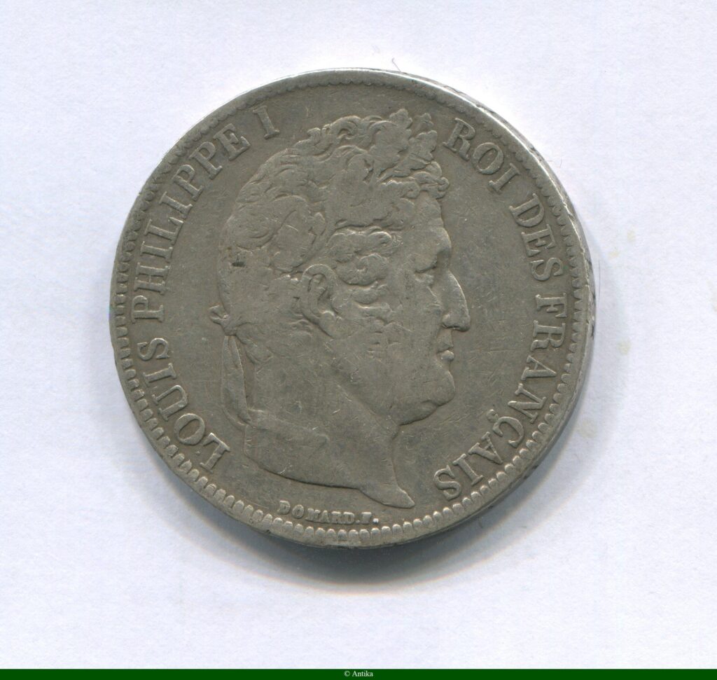 5 FRANCS T.L Ier Type