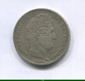 5 FRANCS T.L Ier Type