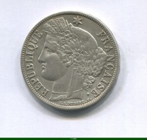 5 FRANCS CERES avec légende