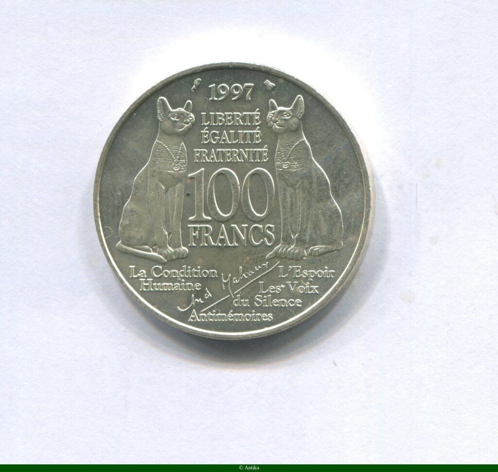100 FRANCS ANDRE MALRAUX