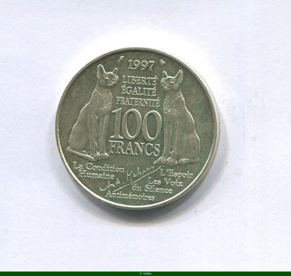 100 FRANCS ANDRE MALRAUX