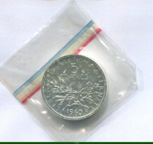 5 FRANCS SEMEUSE Argent