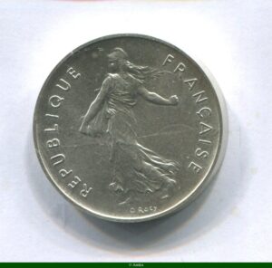 5 FRANCS SEMEUSE Argent