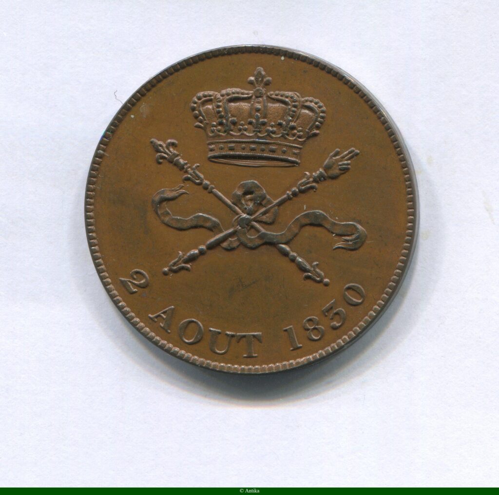 5 FRANCS Module Avènement Henri V 2/8/1830