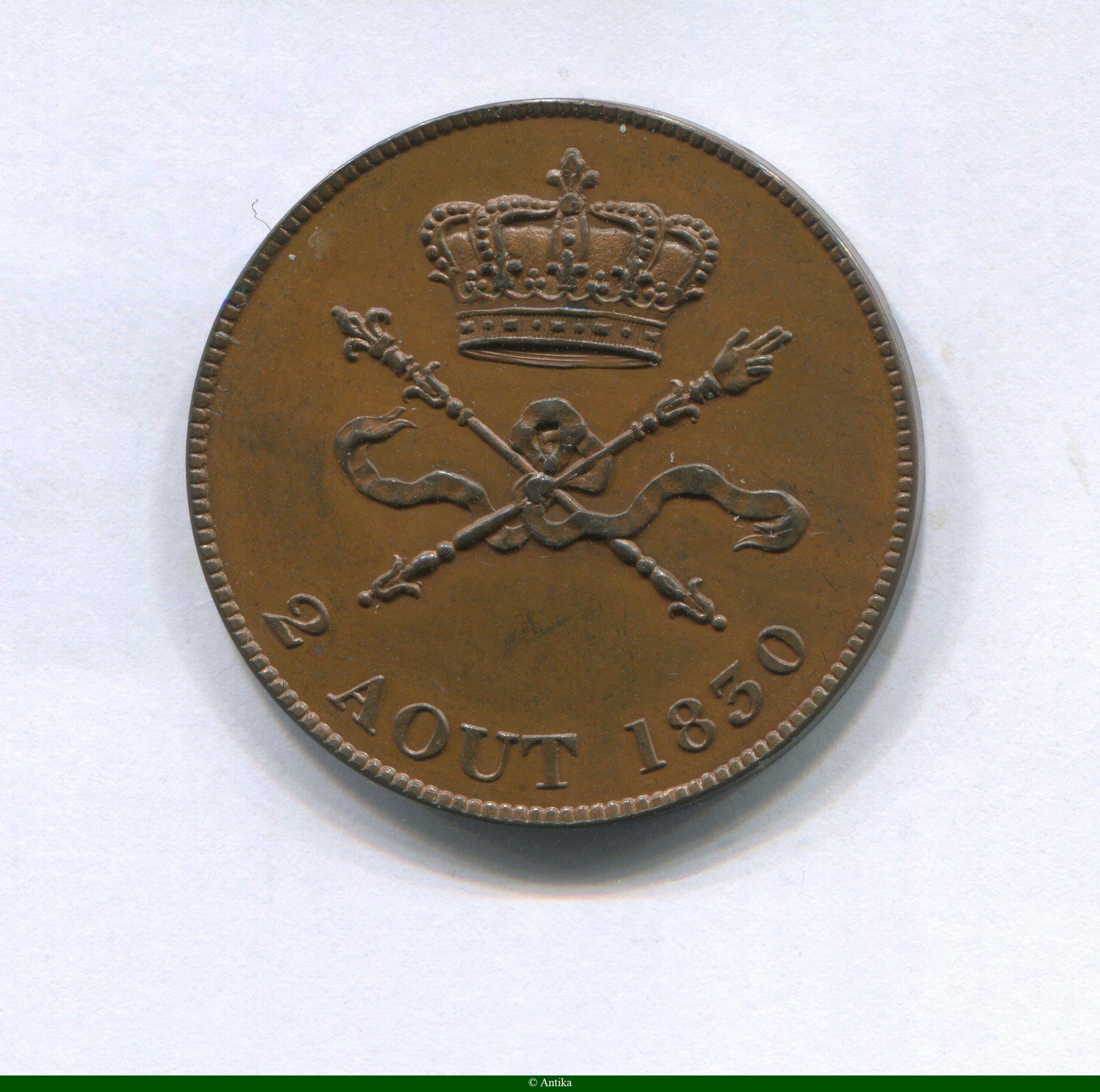 5 FRANCS Module Avènement Henri V 2/8/1830