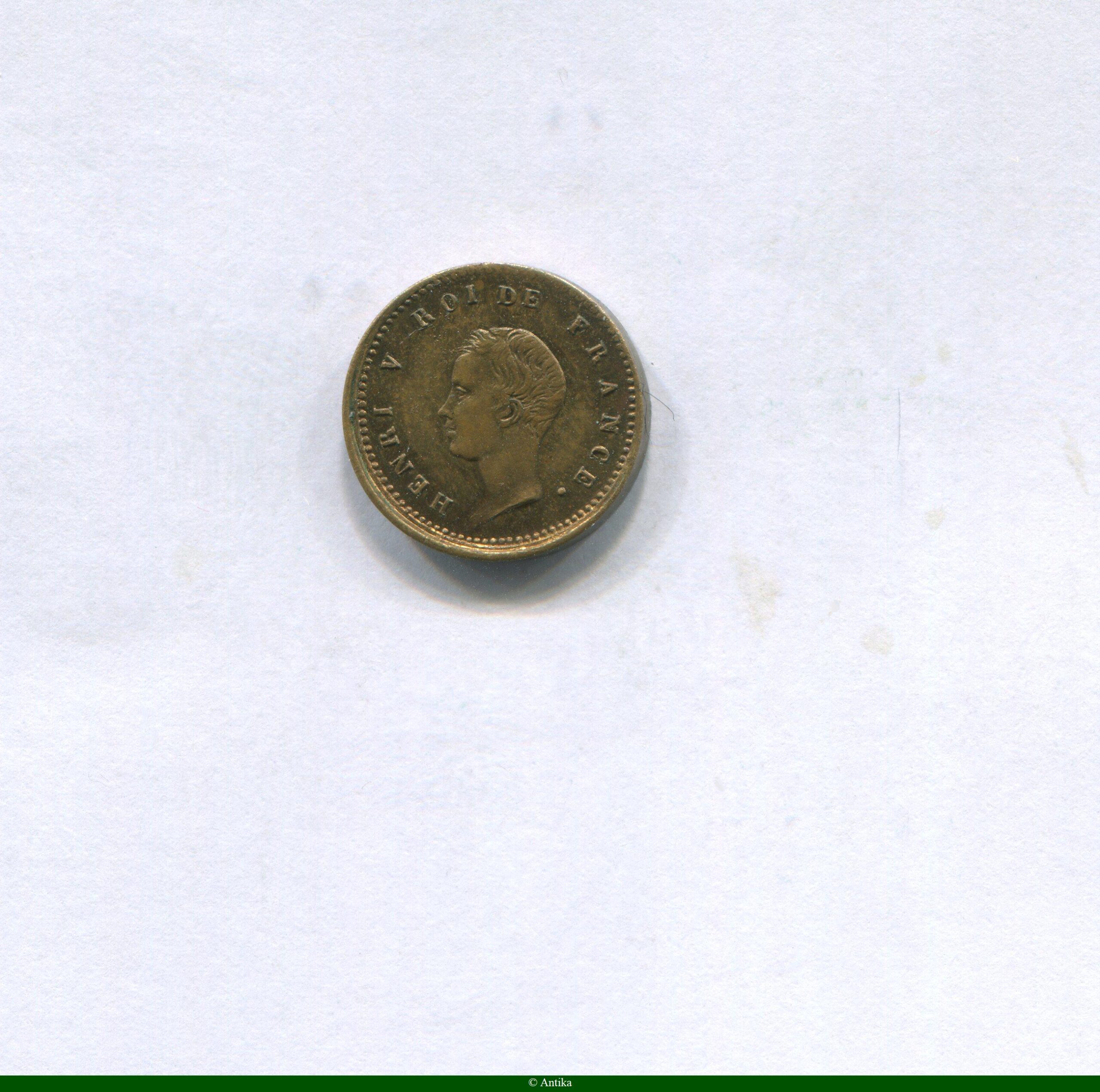 1/4 FRANC Henri V le prétendant
