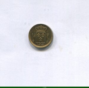1/4 FRANC Henri V le prétendant