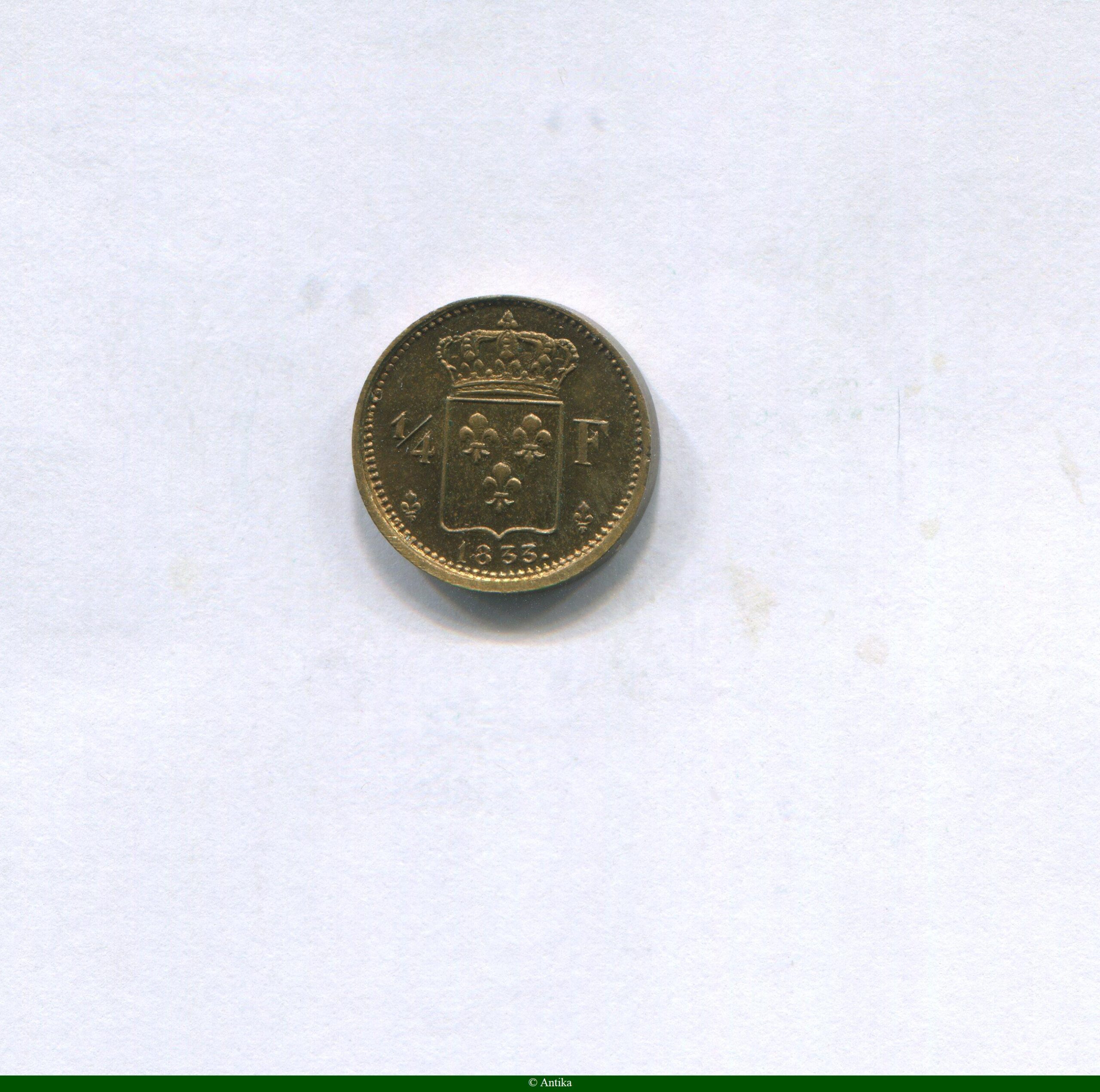 1/4 FRANC Henri V le prétendant