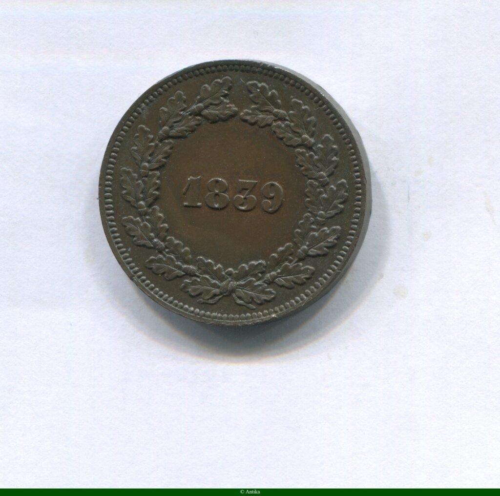 1 DECIME PIECE D'ESSAI HENRI V Couronné