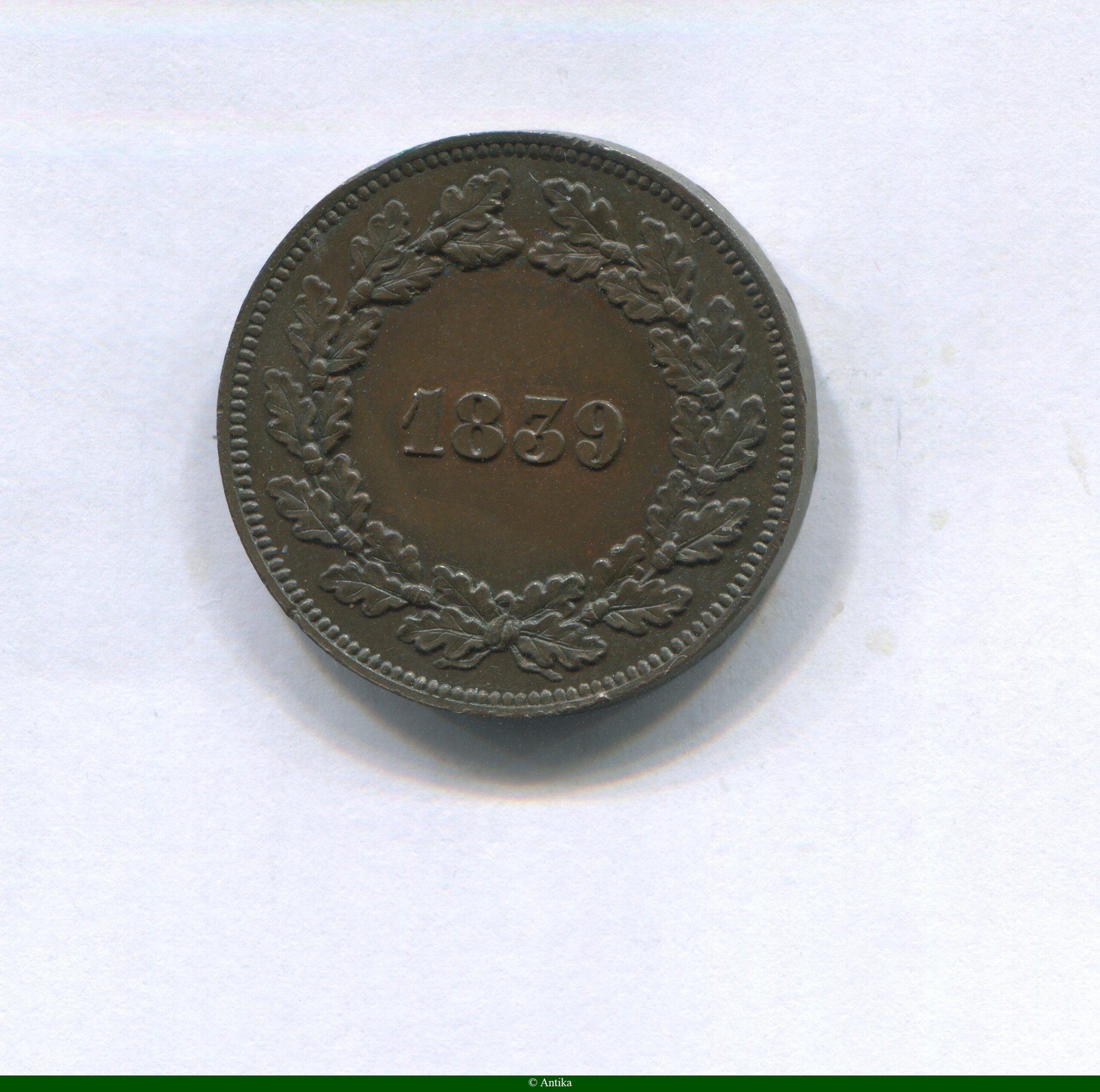 1 DECIME PIECE D'ESSAI HENRI V Couronné
