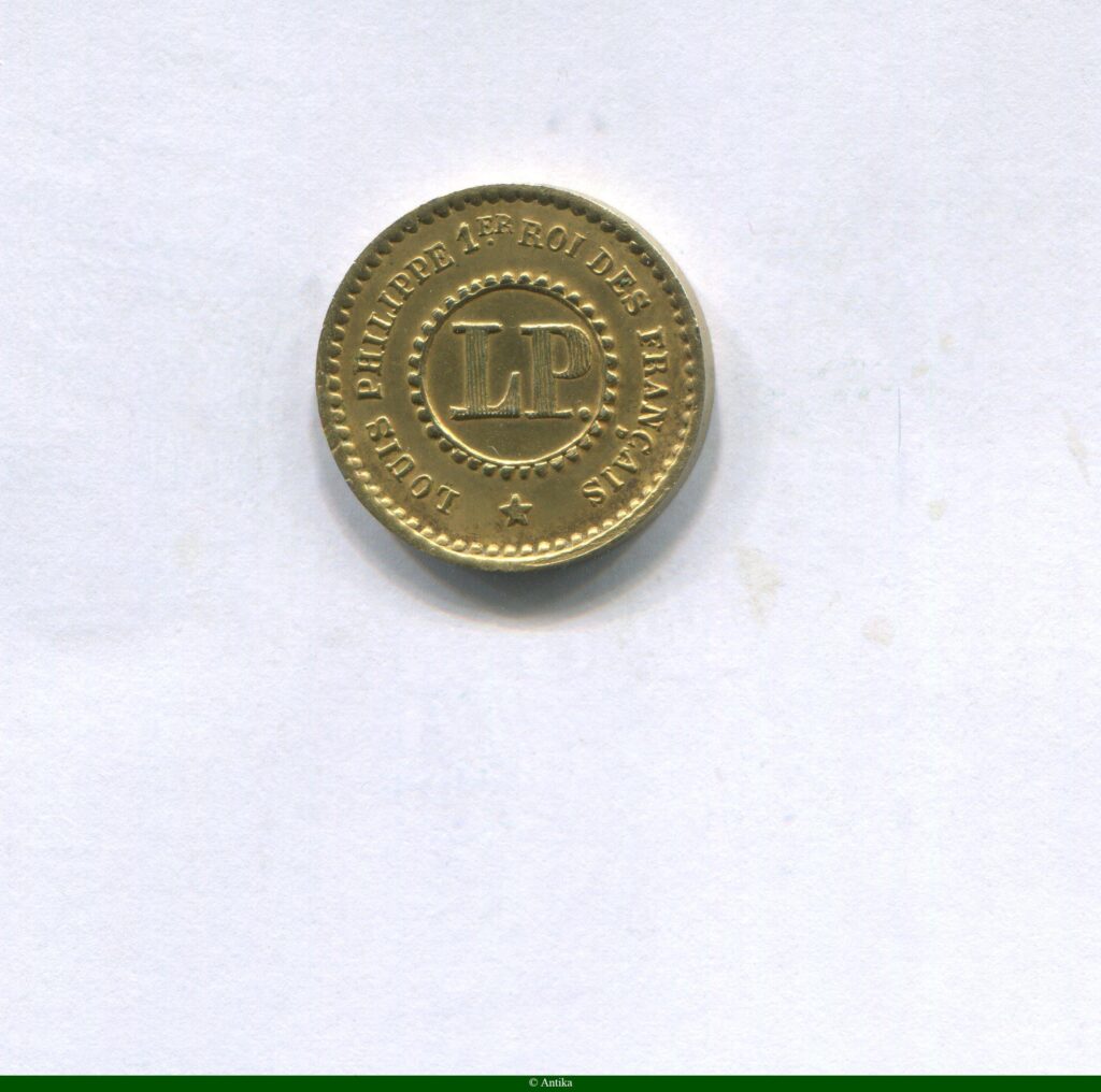 1 DECIME ESSAI Type bi-métallique Bronze-Argt