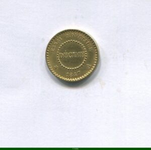 1 DECIME ESSAI Type bi-métallique Bronze-Argt