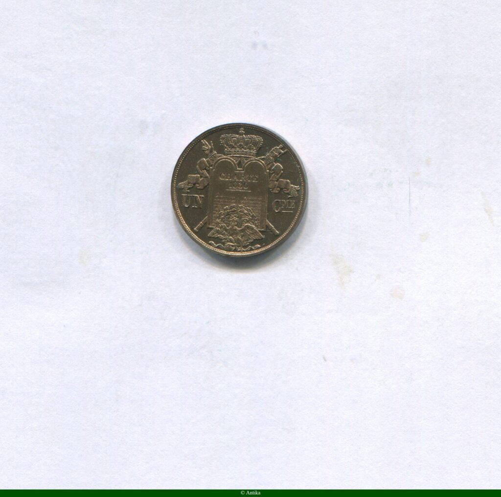 1 CENTIME TYPE à la CHARTE de 1830