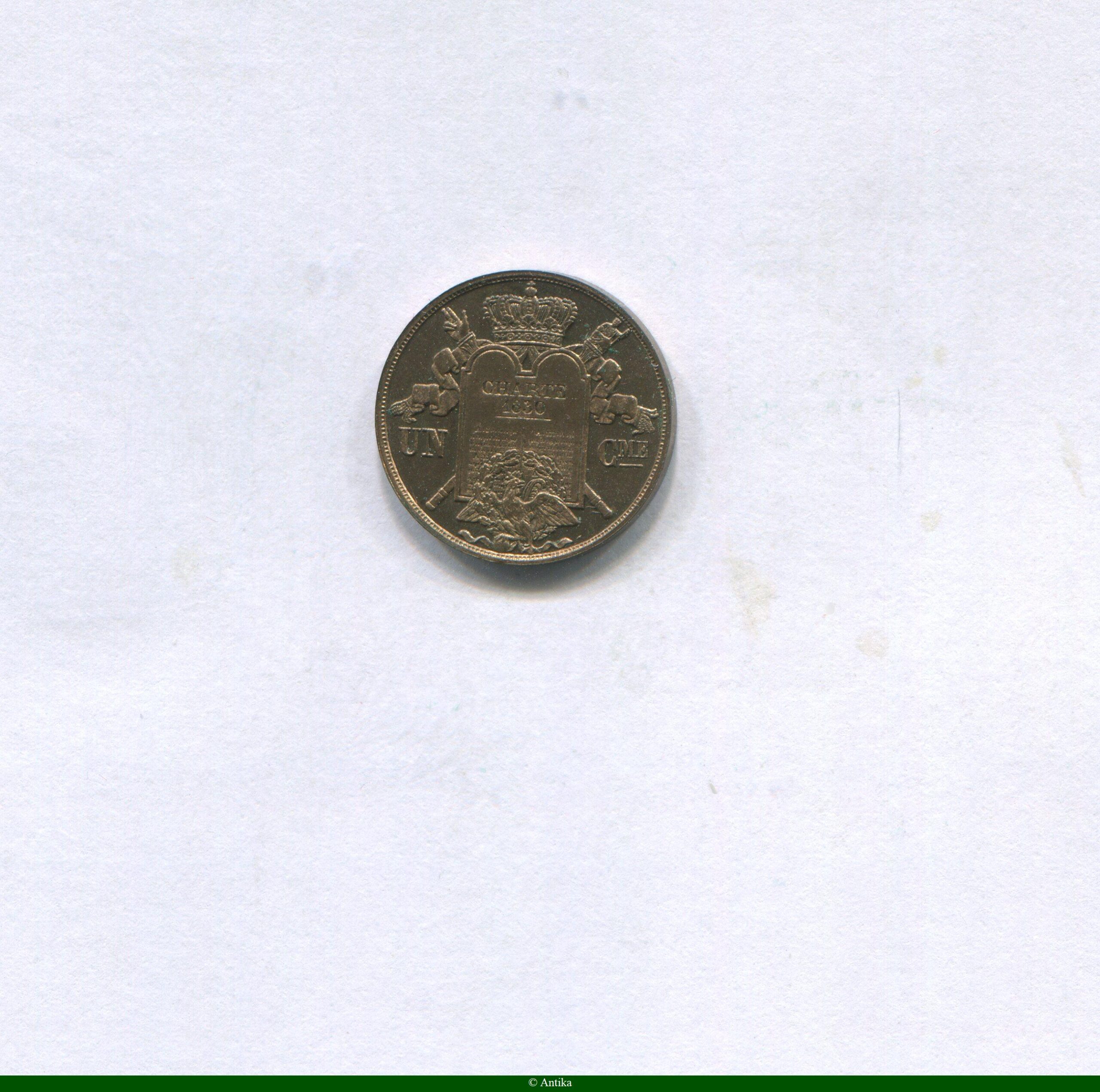 1 CENTIME TYPE à la CHARTE de 1830