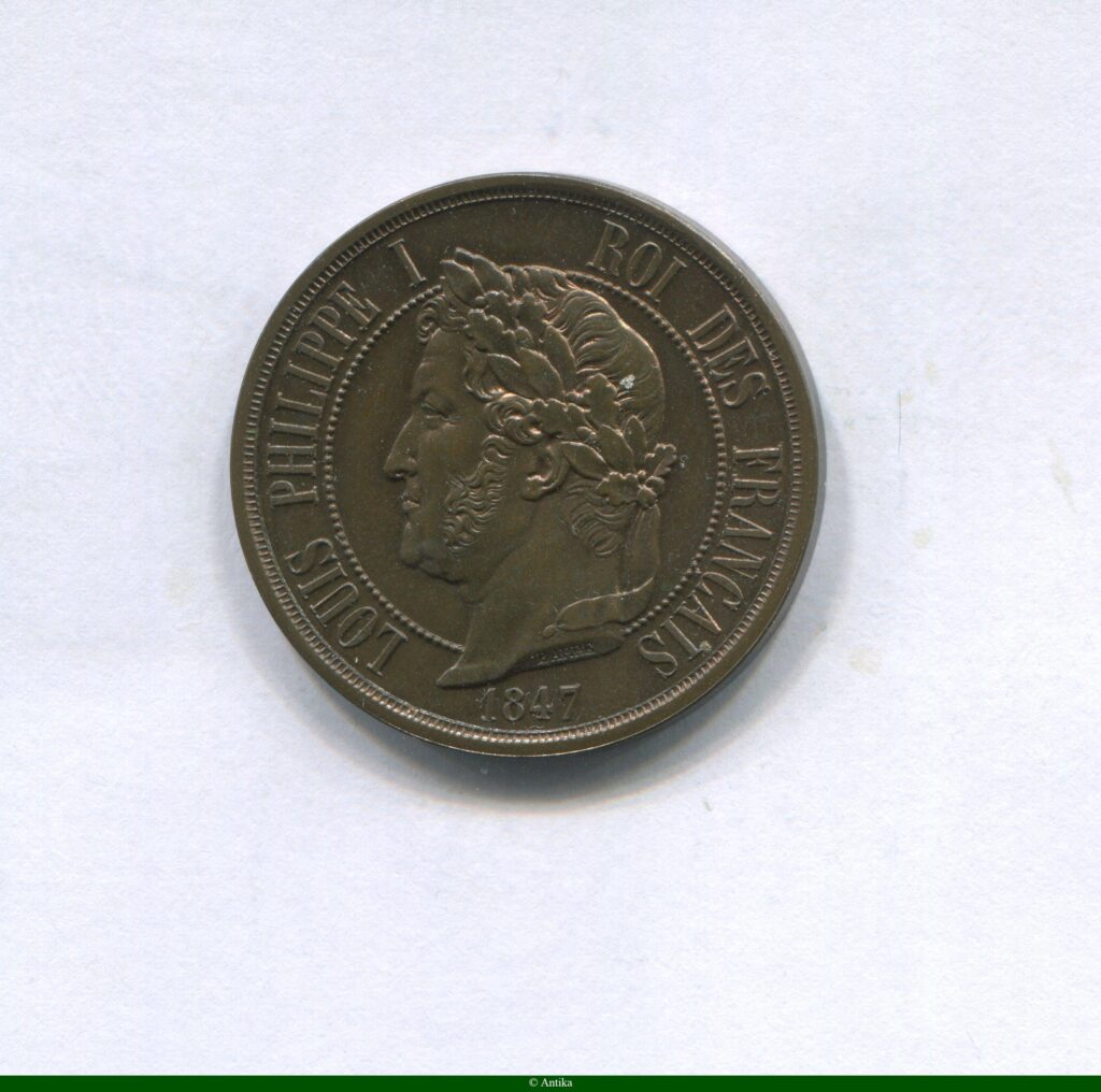 1 DECIME ESSAI Br Type à la Charte de 1830 ESSAI 5 CENT Bronze Type à la Charte de 1830 la Charte de 1830