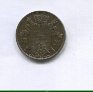 1 DECIME ESSAI Br Type à la Charte de 1830 ESSAI 5 CENT Bronze Type à la Charte de 1830 la Charte de 1830
