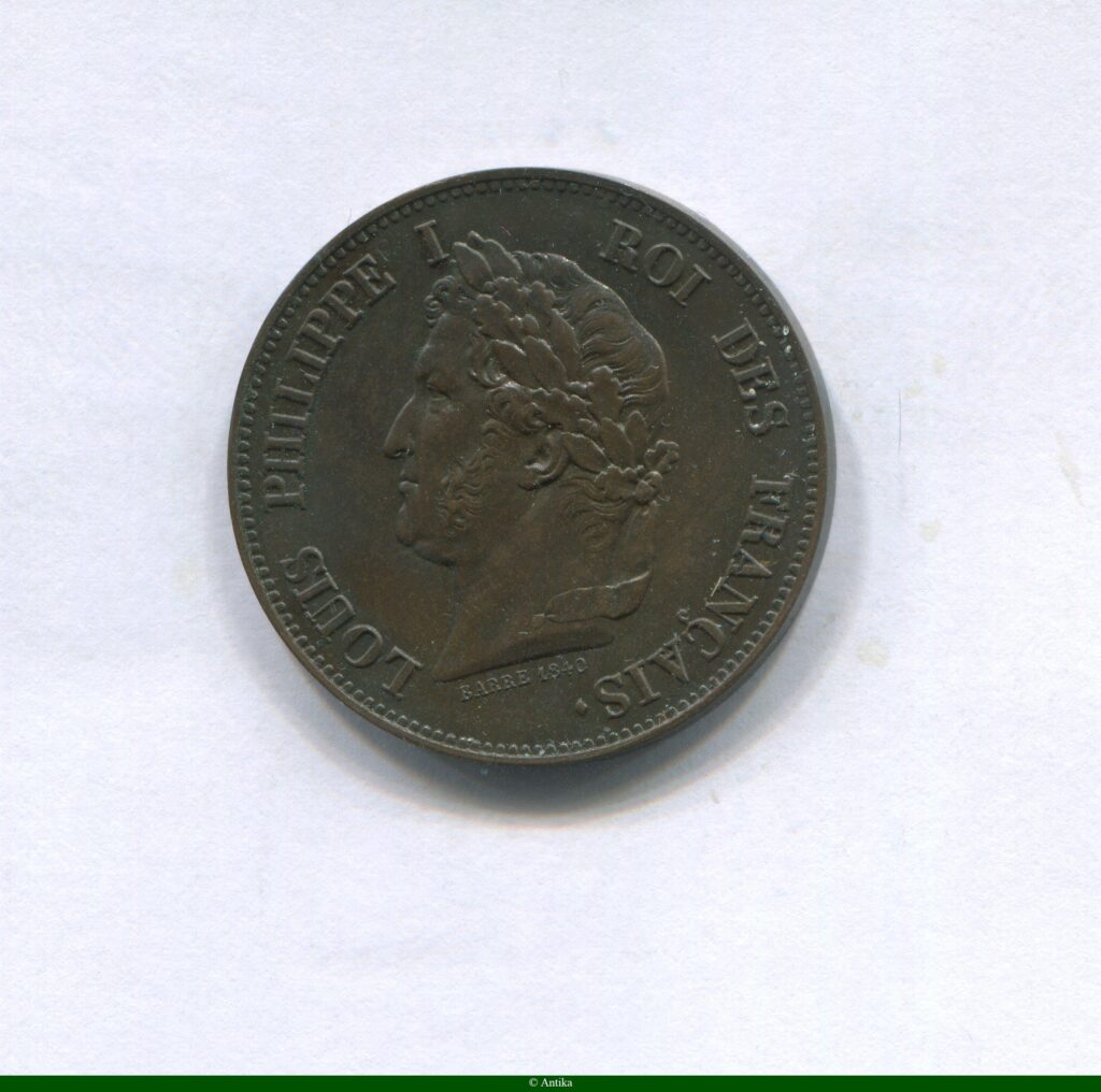 1 DECIME ESSAI Cu Type à la Charte de 1830