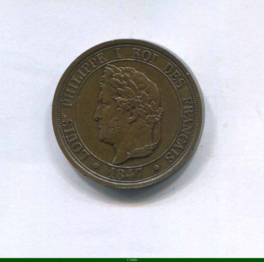 10 CENTIMES ESSAI Cu Type à la Charte de 1830