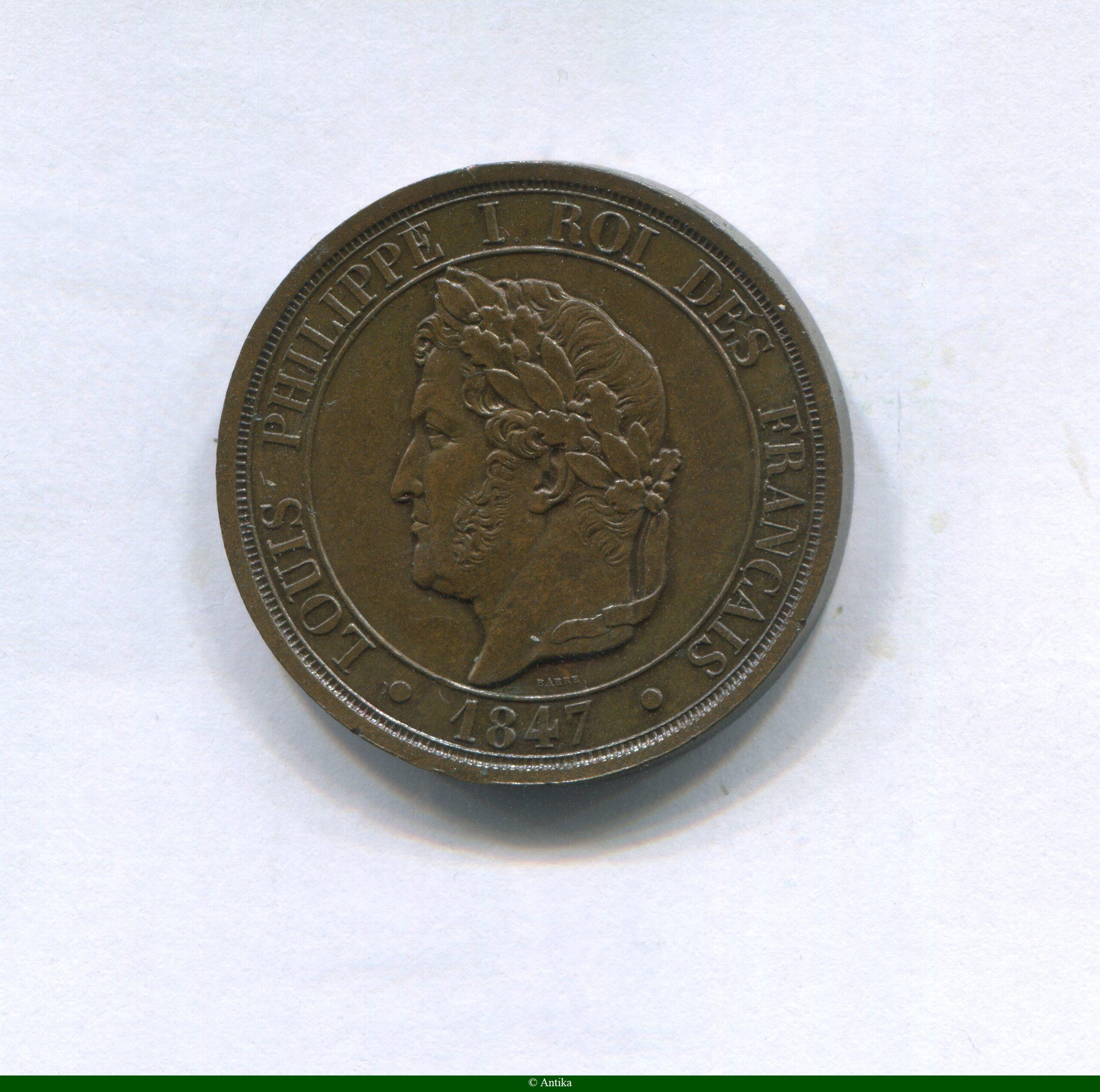 10 CENTIMES ESSAI Cu Type à la Charte de 1830