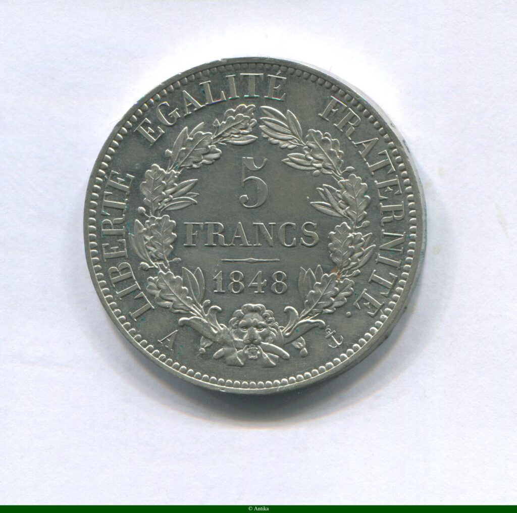 5 FRANCS CONCOURS de CAUNOIS