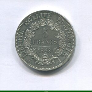 5 FRANCS CONCOURS de CAUNOIS