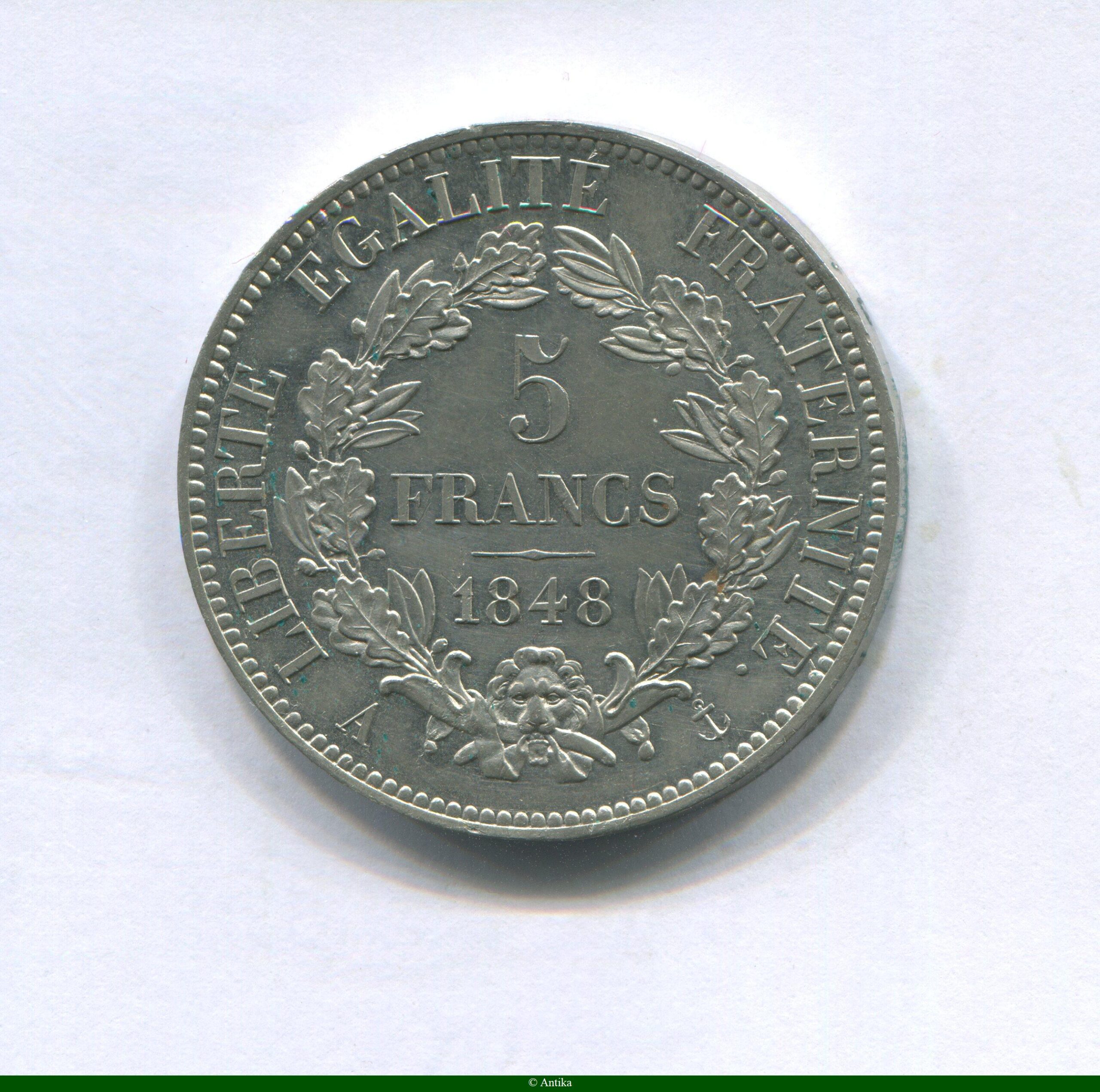5 FRANCS CONCOURS de CAUNOIS
