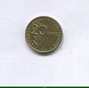 20 FRANCS PRE-SERIE de GUZMAN sans le mot ESSAI