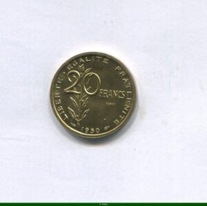 20 FRANCS CONCOURS de GUZMAN