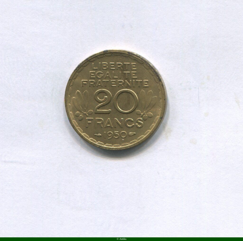 20 FRANCS PRE-SERIE de MORLON sans le mot ESSAI