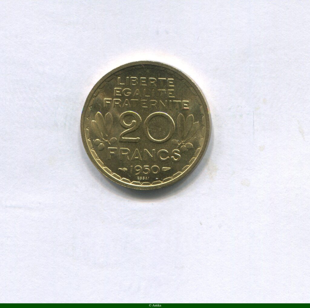 20 FRANCS CONCOURS de MORLON