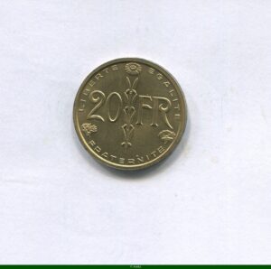 20 FRANCS PRE-SERIE de SIMON sans le mot ESSAI