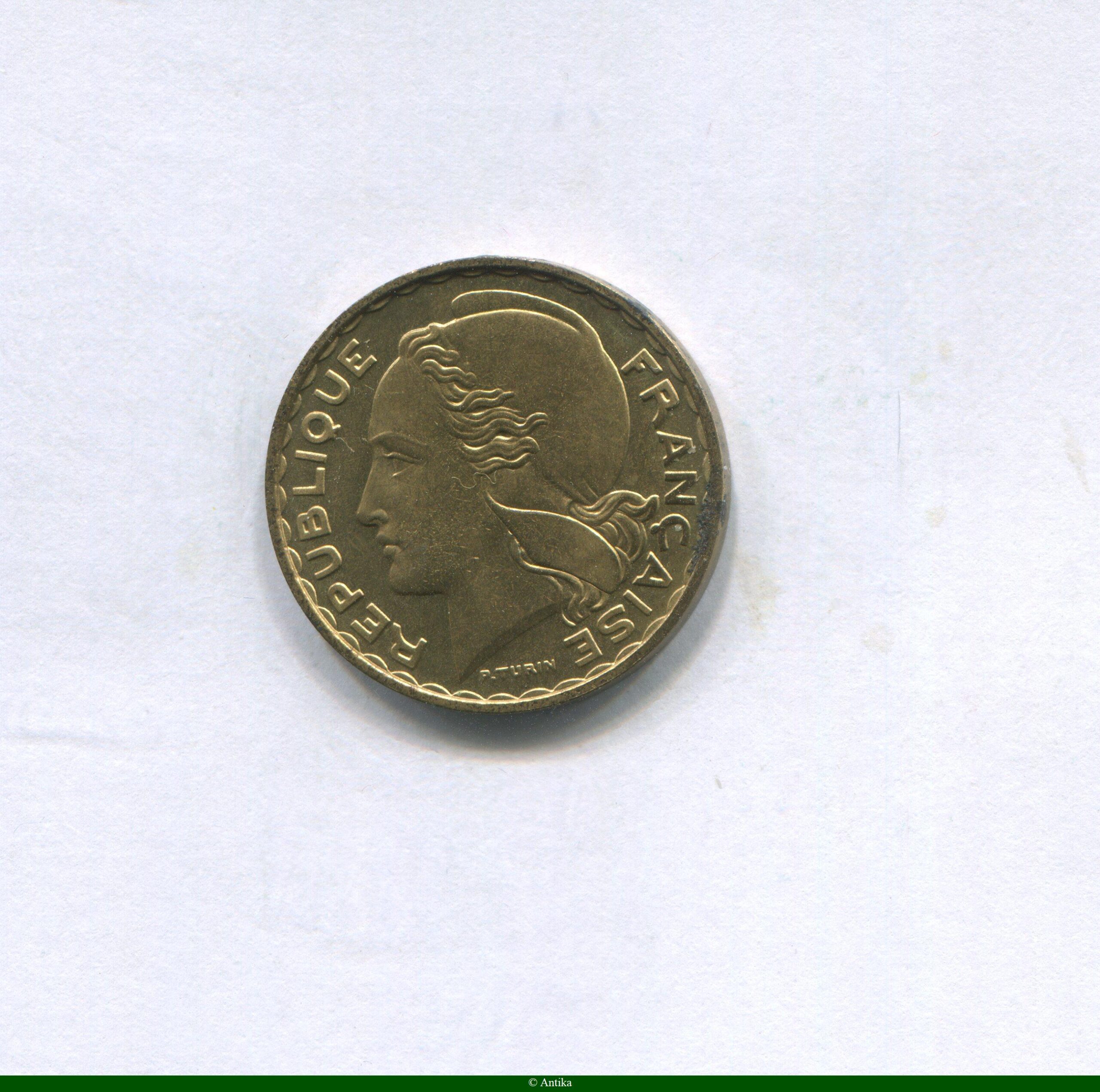 20 FRANCS PRE-SERIE de TURIN sans le mot ESSAI