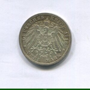 3 MARK Argt GUILLAUME II Berlin