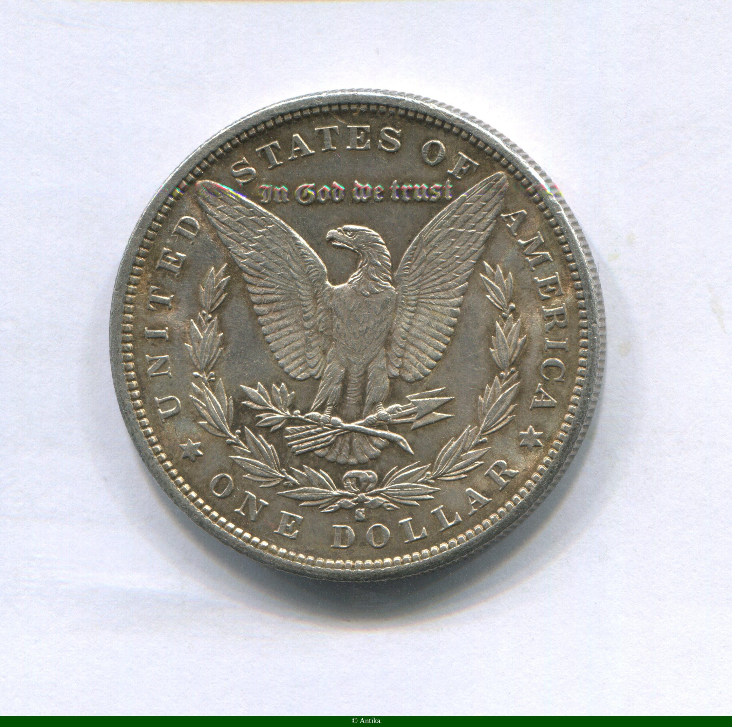 MORGAN DOLLAR Argt S:San Francisco