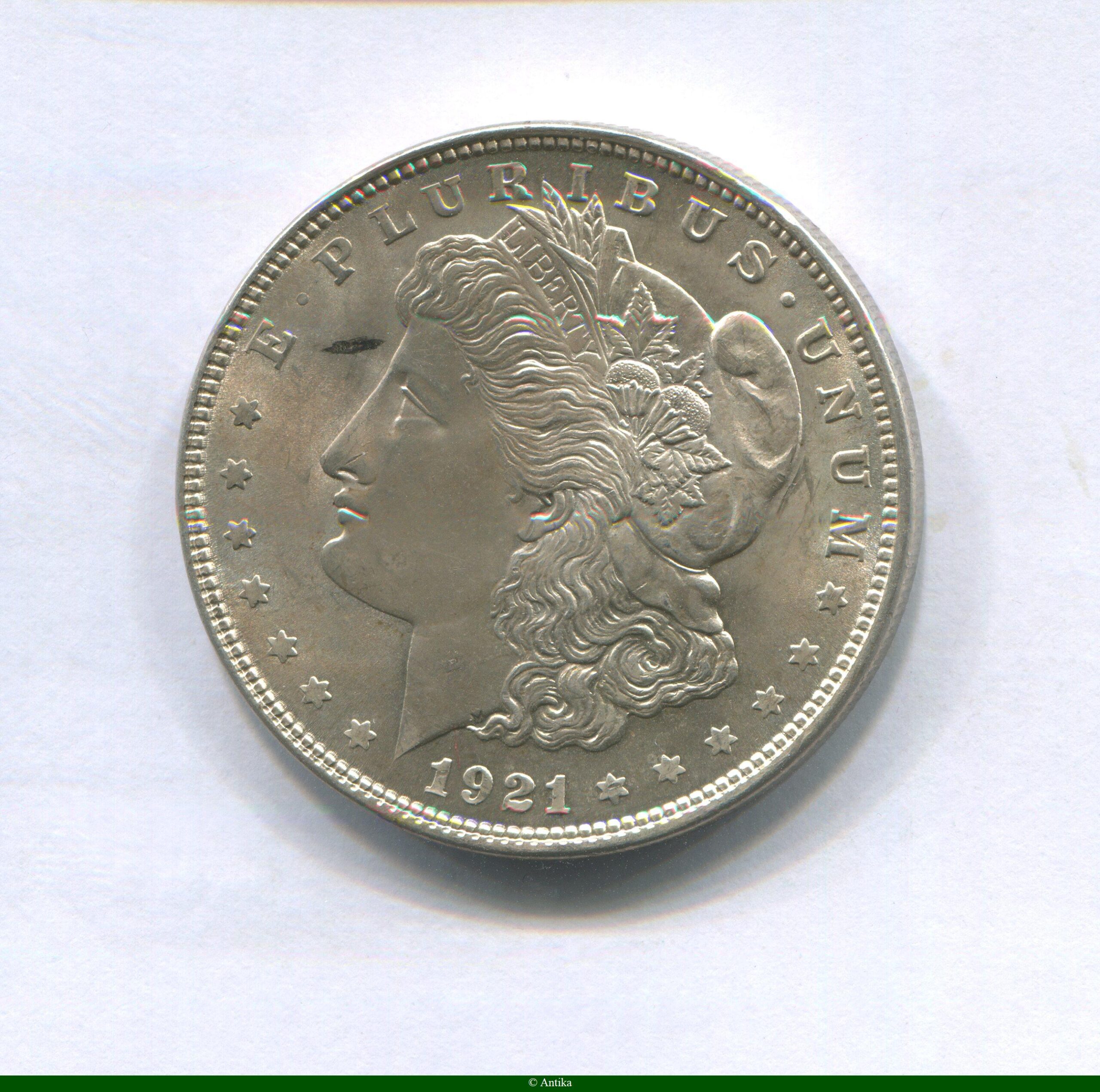 MORGAN DOLLAR Argt Philadelphie