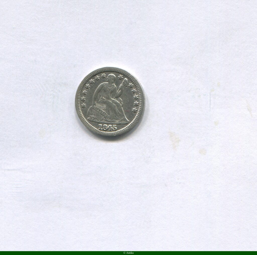 1/2 DIME Argt Philadelphie