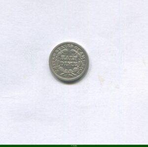 1/2 DIME Argt Philadelphie