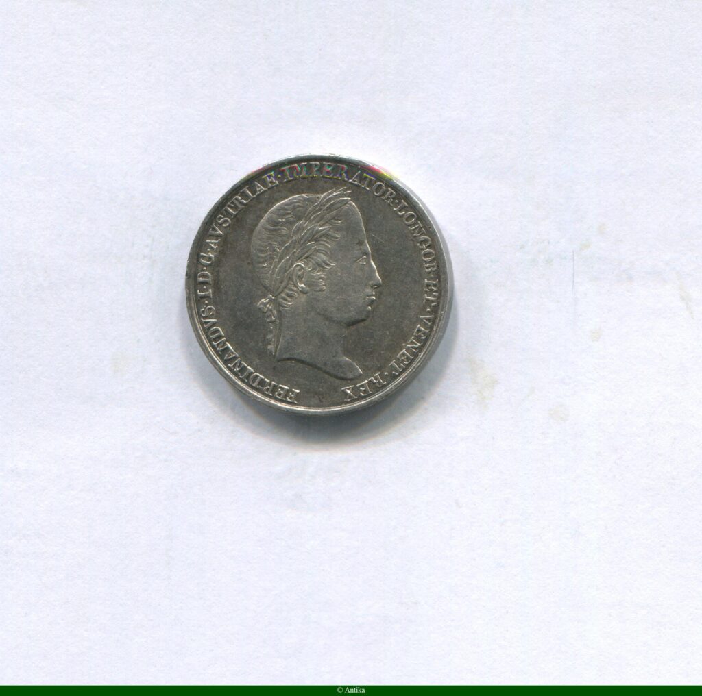 1 LIRE Argt FERDINAND Ier Couronnement