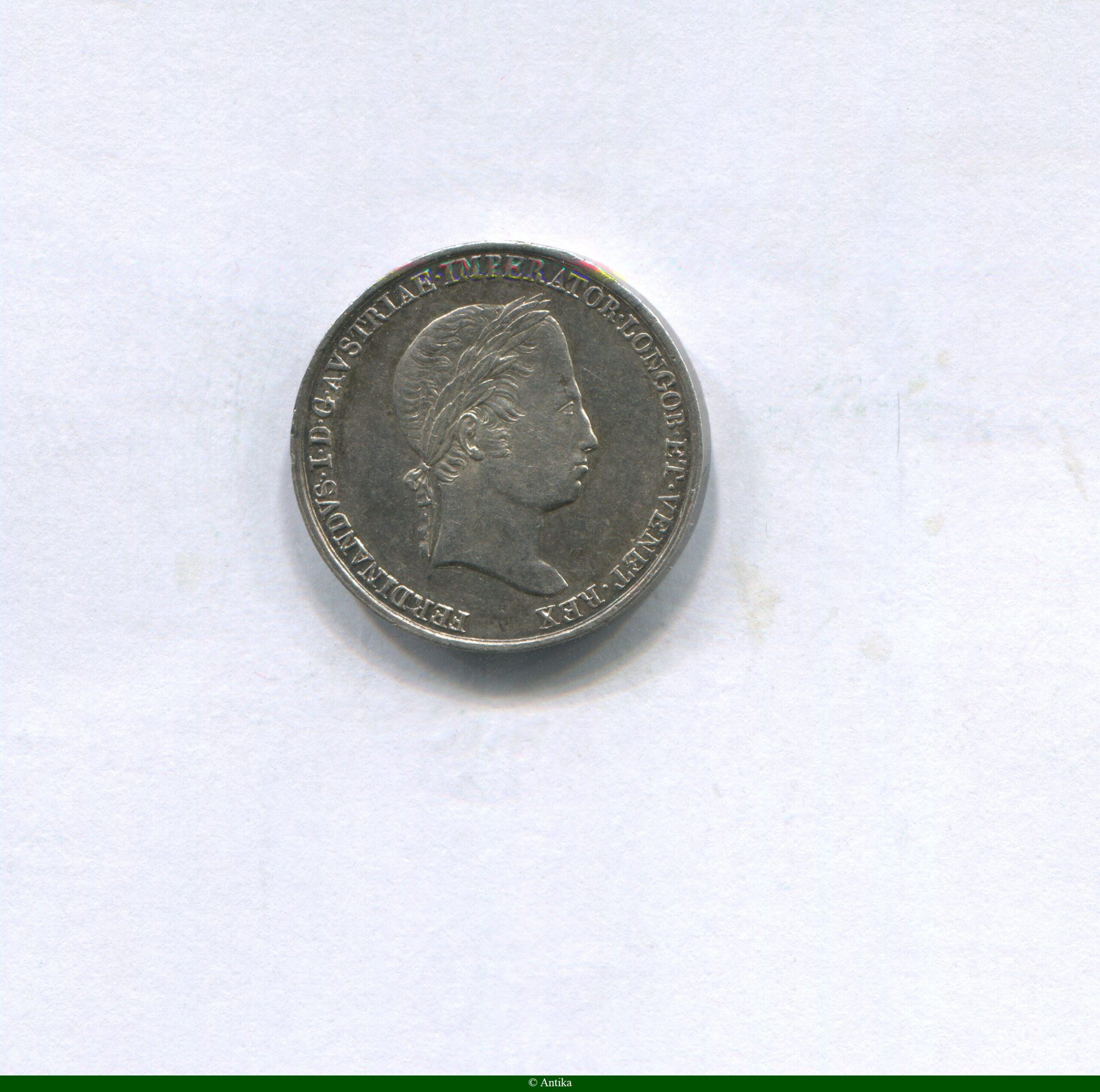1 LIRE Argt FERDINAND Ier Couronnement