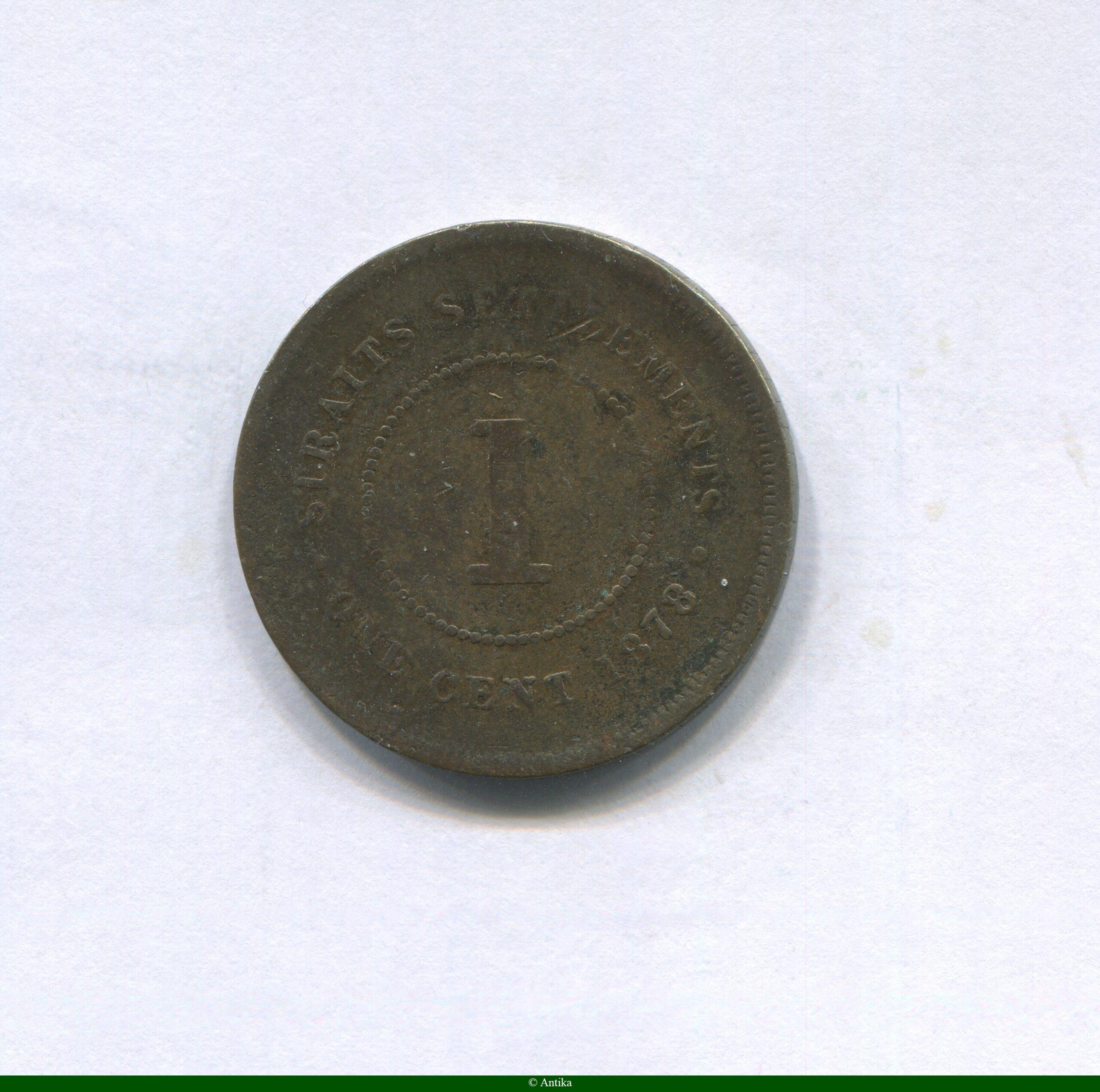 1 CENT Cuivre VICTORIA Date RARE pour ce type