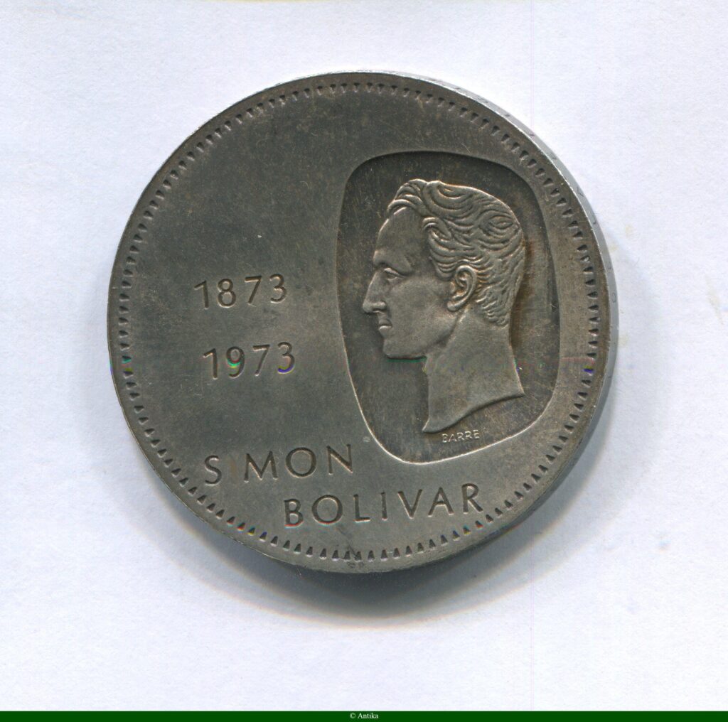 10 BOLIVARES Argt SIMON BOLIVAR Once