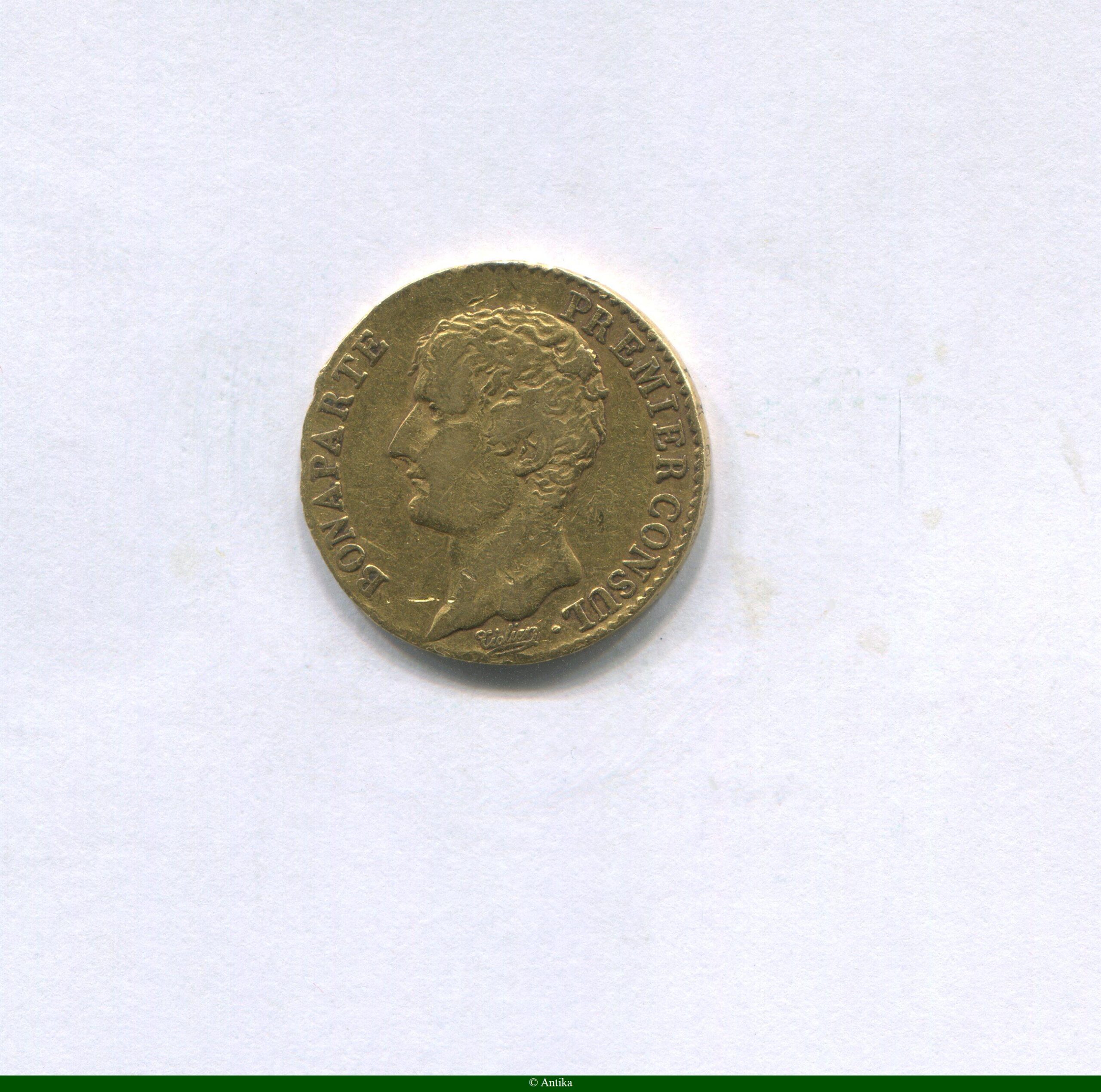 20 FRANCS OR NAP EMP