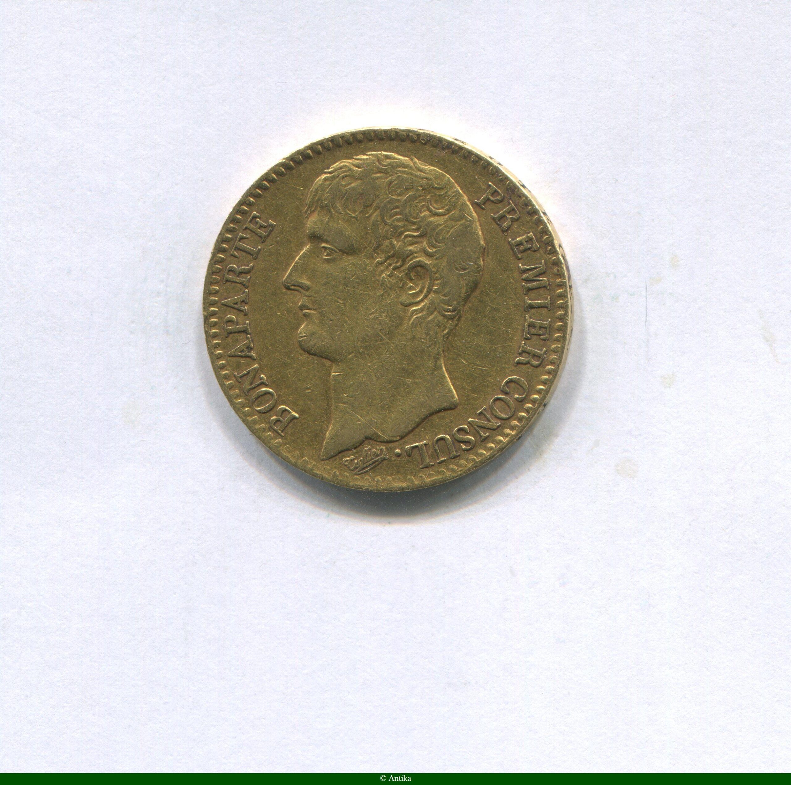 40 FRANCS OR BONAPARTE Ier CONSUL