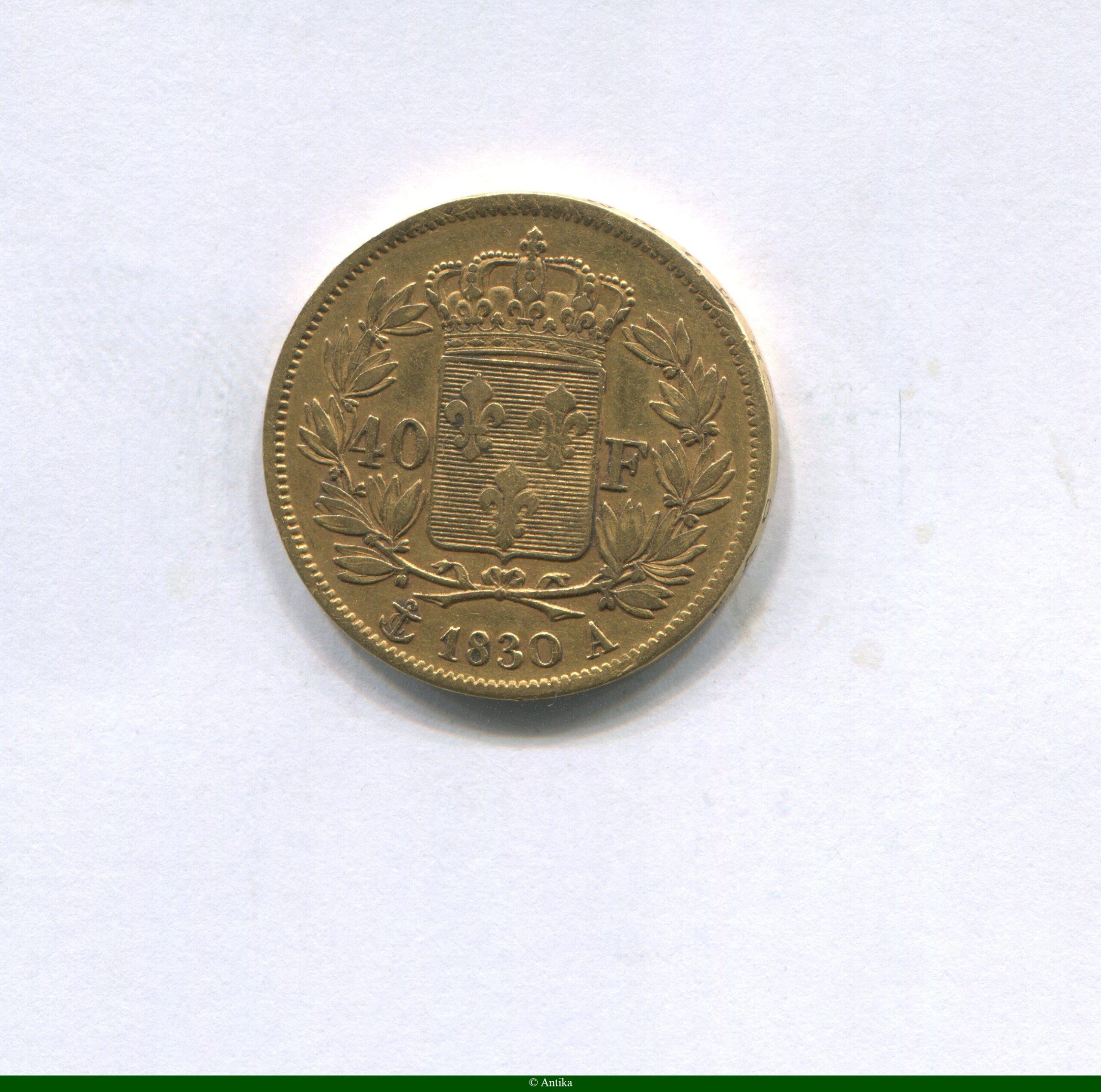 40 FRANCS OR